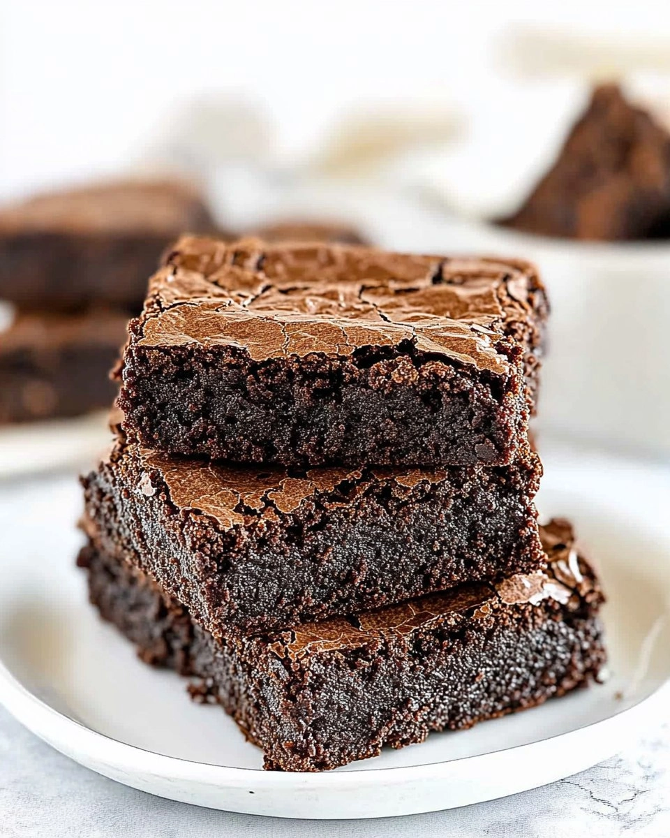 Brownies | Fudgy Dark Chocolate Brownies