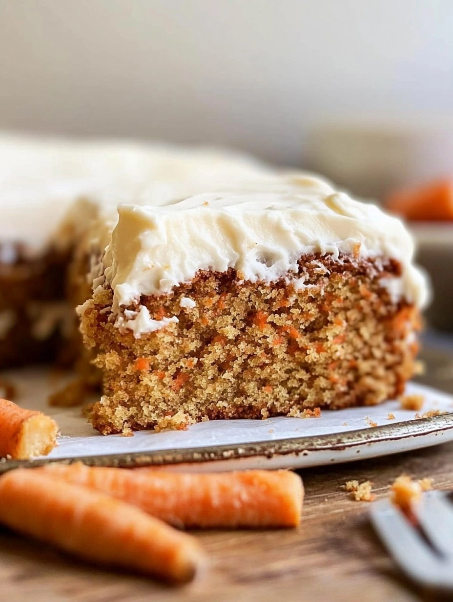 Carrot Cake Sheet Cake with Thick Cream Cheese Frosting 116 Carrot Cake Sheet Cake with Thick Cream Cheese Frosting