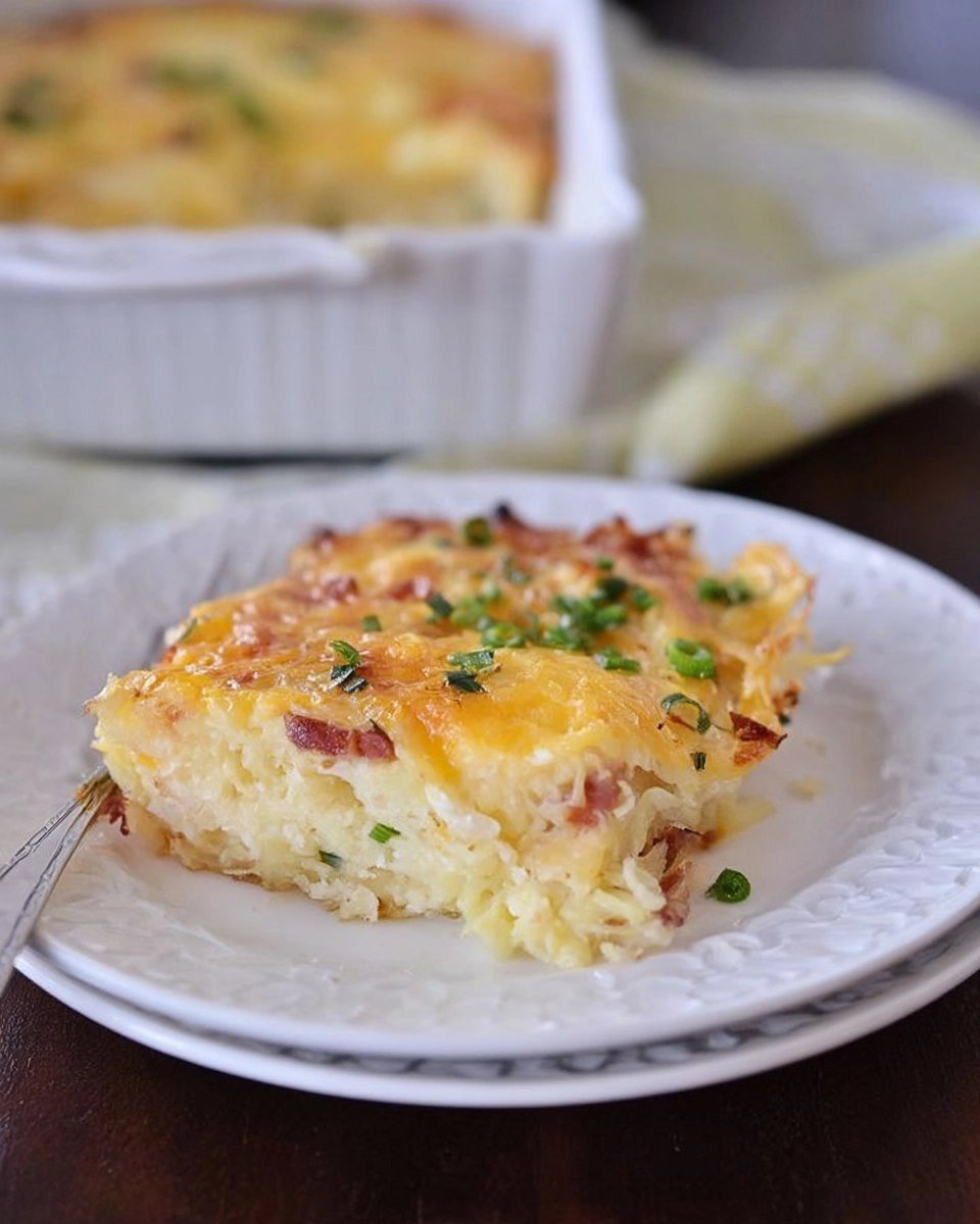 Cheesy Hash Brown Egg Bake (Crowd-Pleasing Easter Brunch Casserole)