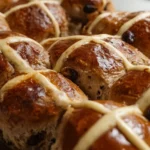 Cinnamon Raisin Hot Cross Buns (Make-Ahead Easter Rolls) 143 Cinnamon-Raisin-Hot-Cross-Buns-Make-Ahead-Easter-Rolls-Recipe