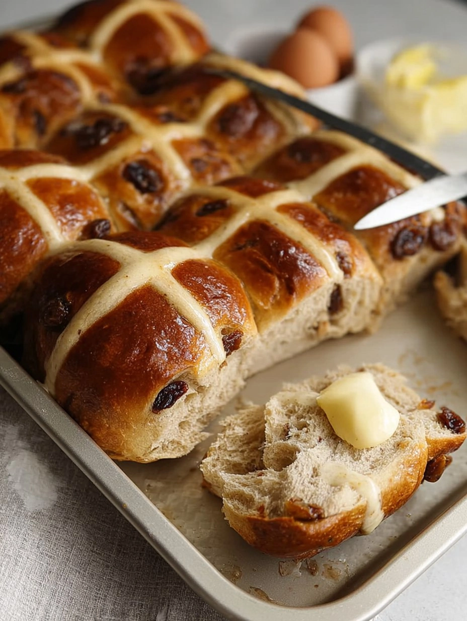 Cinnamon Raisin Hot Cross Buns (Make-Ahead Easter Rolls) 141 Cinnamon Raisin Hot Cross Buns (Make-Ahead Easter Rolls)