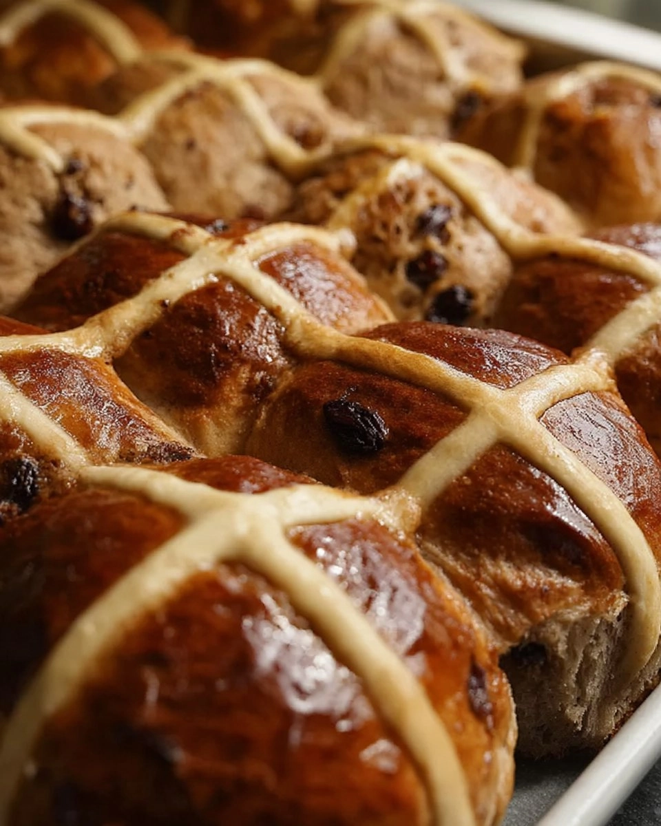 Cinnamon Raisin Hot Cross Buns (Make-Ahead Easter Rolls) 142 Cinnamon Raisin Hot Cross Buns (Make-Ahead Easter Rolls)