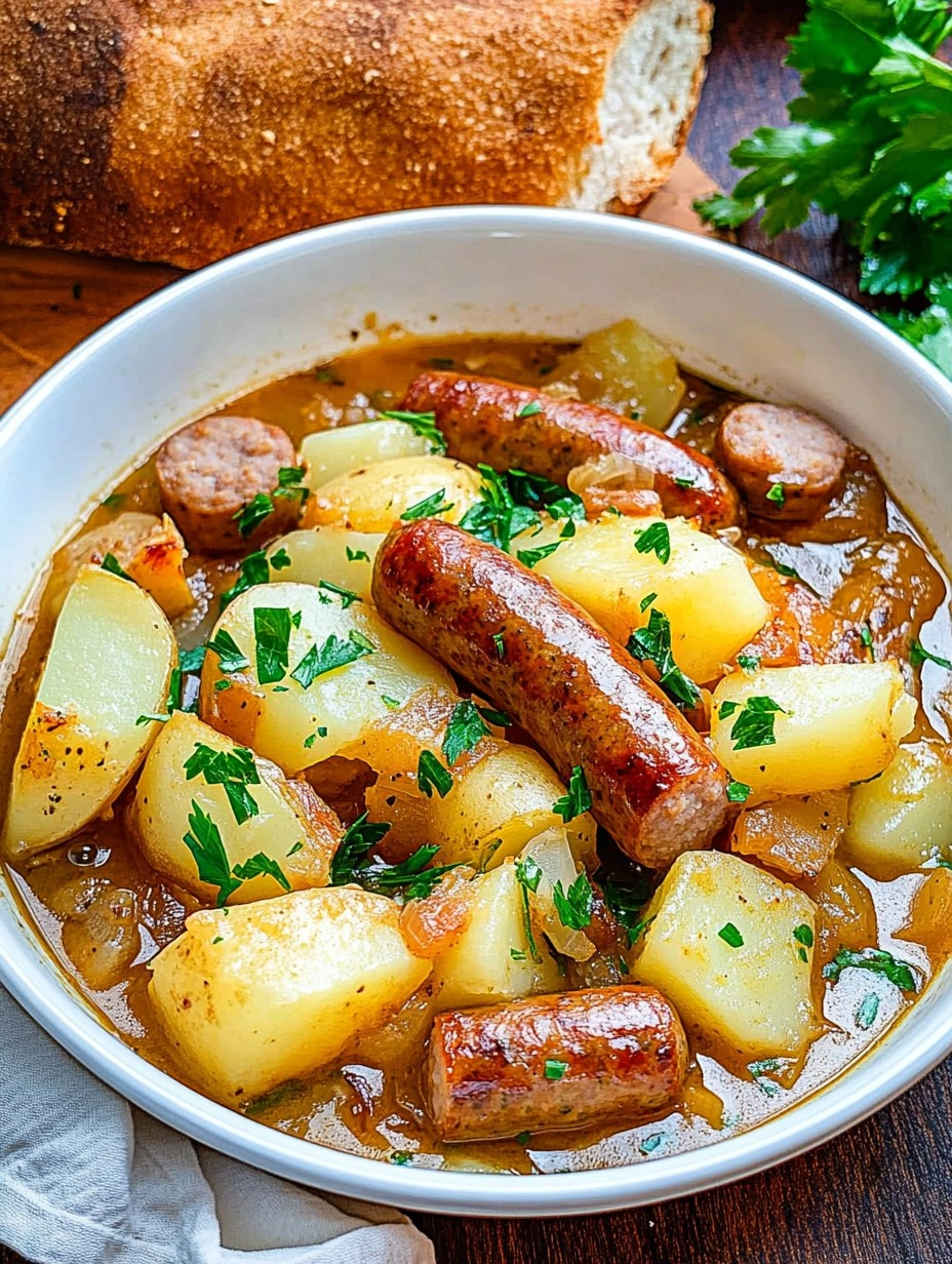 Coddle | Easy Dublin Coddle (Sausage and Potato One-Pot)