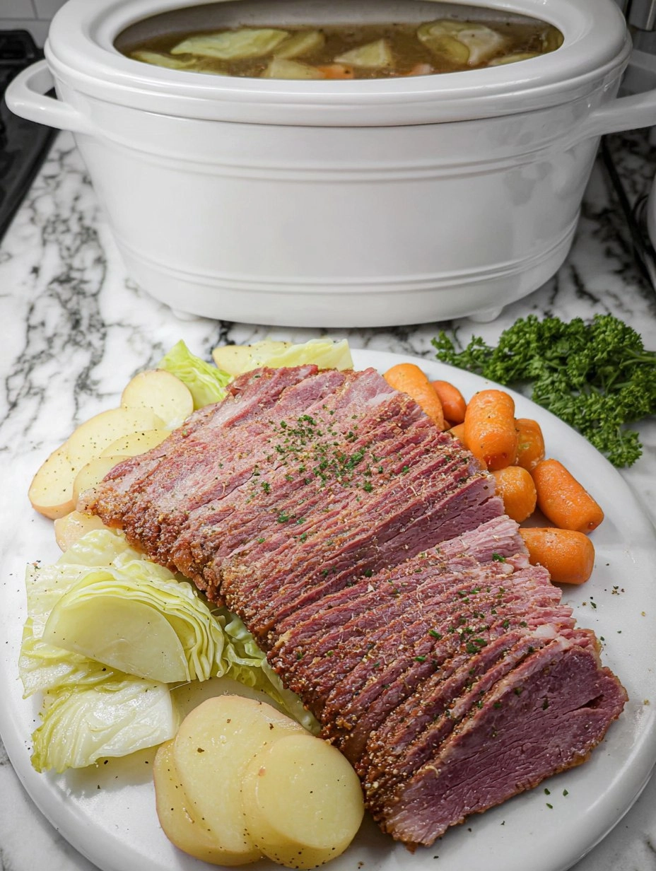 Corned Beef & Cabbage (Crockpot) 106 Corned Beef & Cabbage (Crockpot)