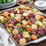 Corned Beef & Cabbage Sheet-Pan Dinner (No Boiling Pot Required) 98 Corned-Beef-Cabbage-Sheet-Pan-Dinner-No-Boiling-Pot-Required-Recipe