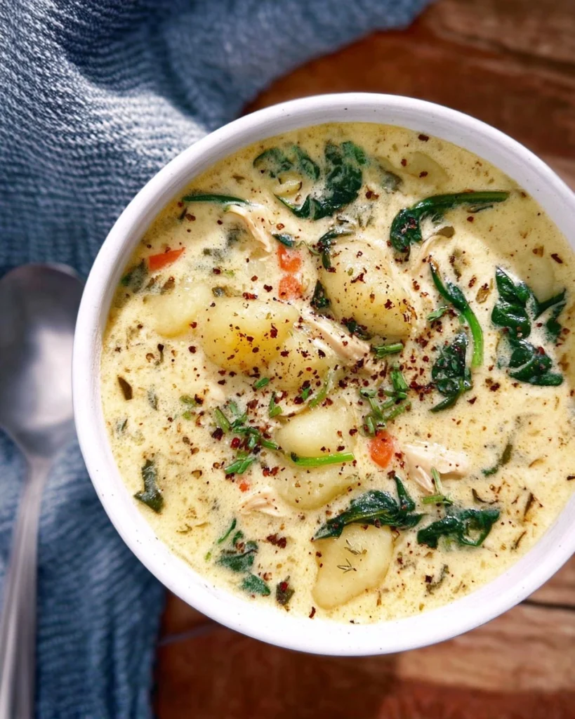 Creamy-Chicken-Gnocchi-Soup-with-Spinach-Recipe