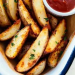 Crispy Oven-Baked Potato Wedges (Pub Style) 88 Crispy-Oven-Baked-Potato-Wedges-Pub-Style-Recipe