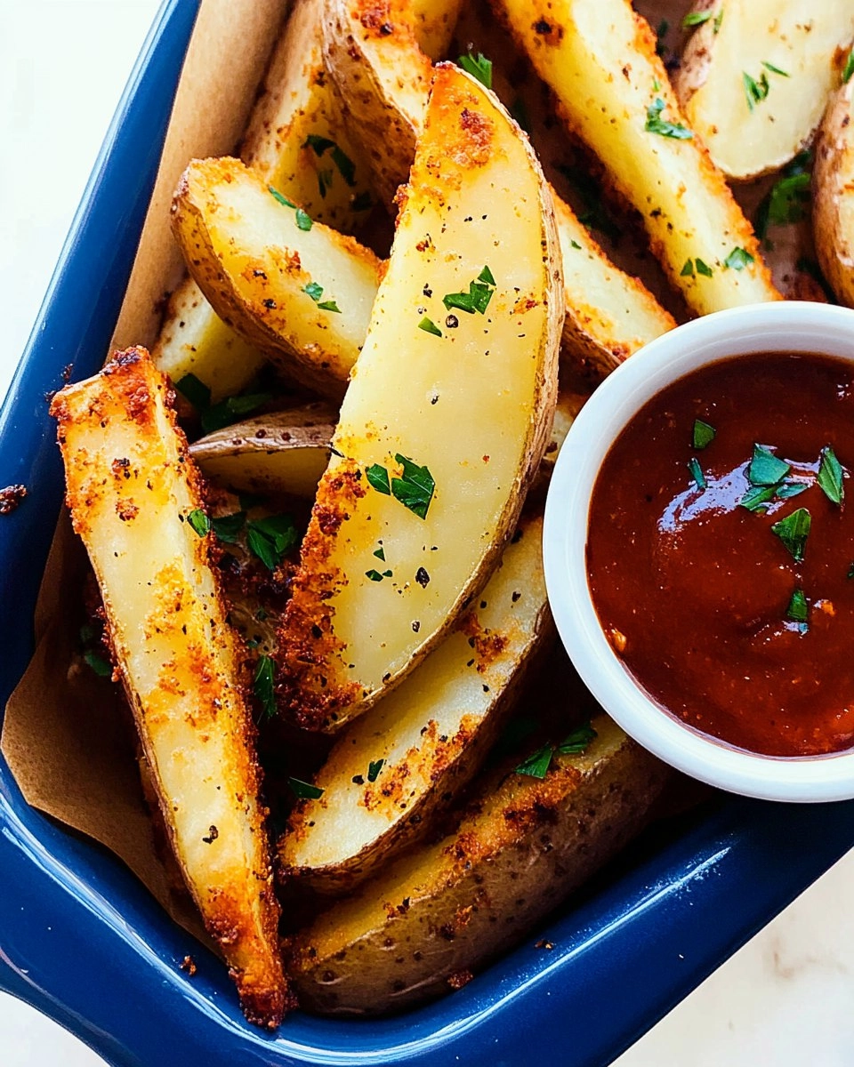 Crispy Oven-Baked Potato Wedges (Pub Style) 87 Crispy Oven-Baked Potato Wedges (Pub Style)