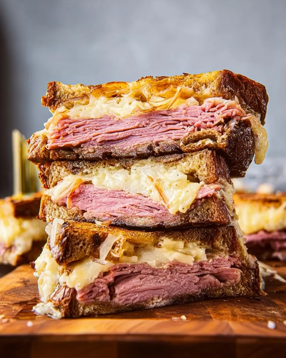 Crockpot Reuben Sandwiches 