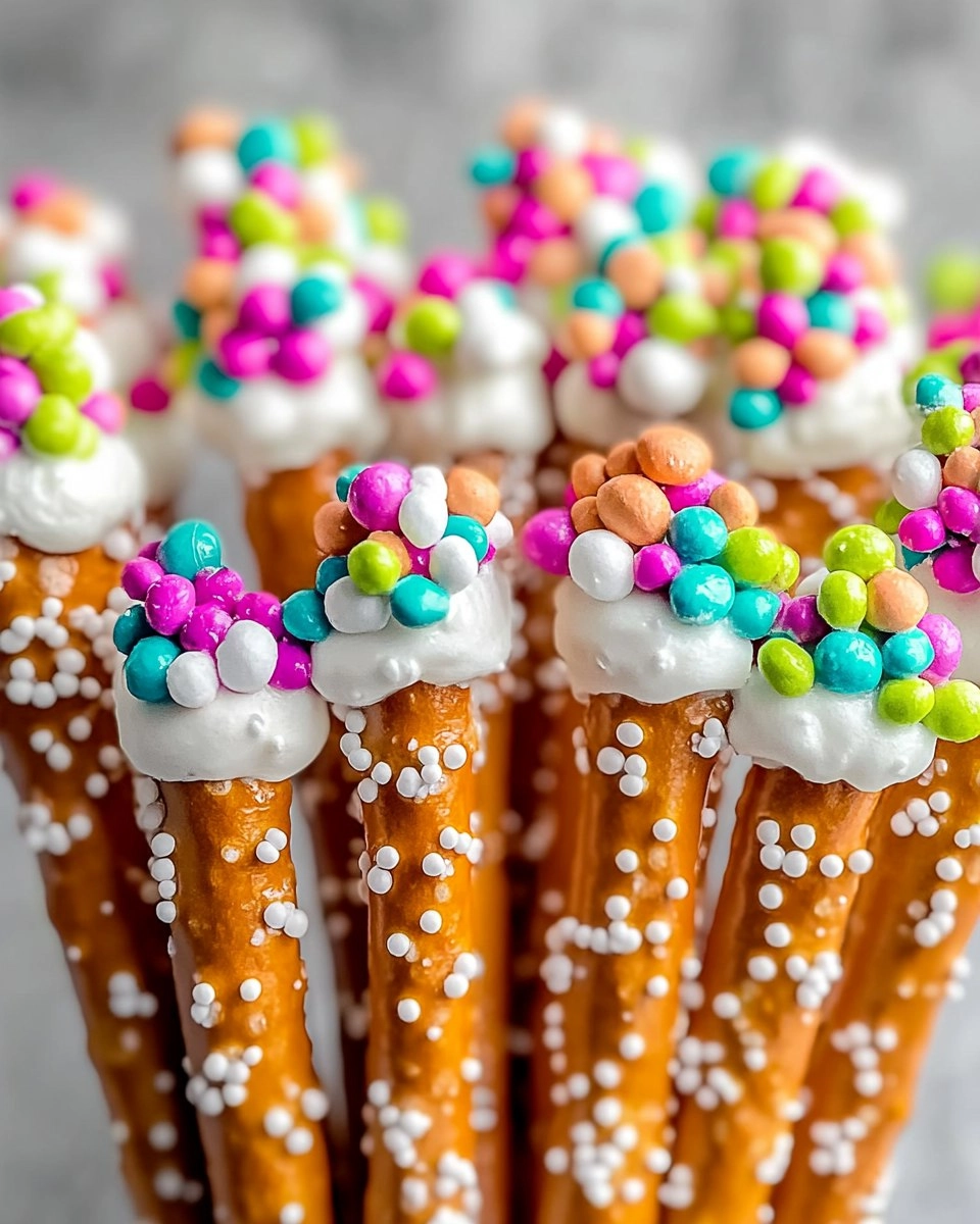 Dr. Seuss Truffula Tree Pretzel Rods to Delight Kids! 57 Dr. Seuss Truffula Tree Pretzel Rods to Delight Kids!