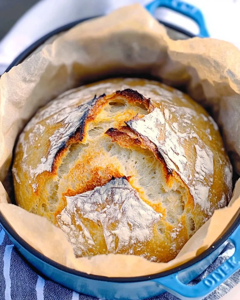 Dutch-Oven-No-Knead-Crusty-Bread-Perfect-with-Any-Stew-Recipe