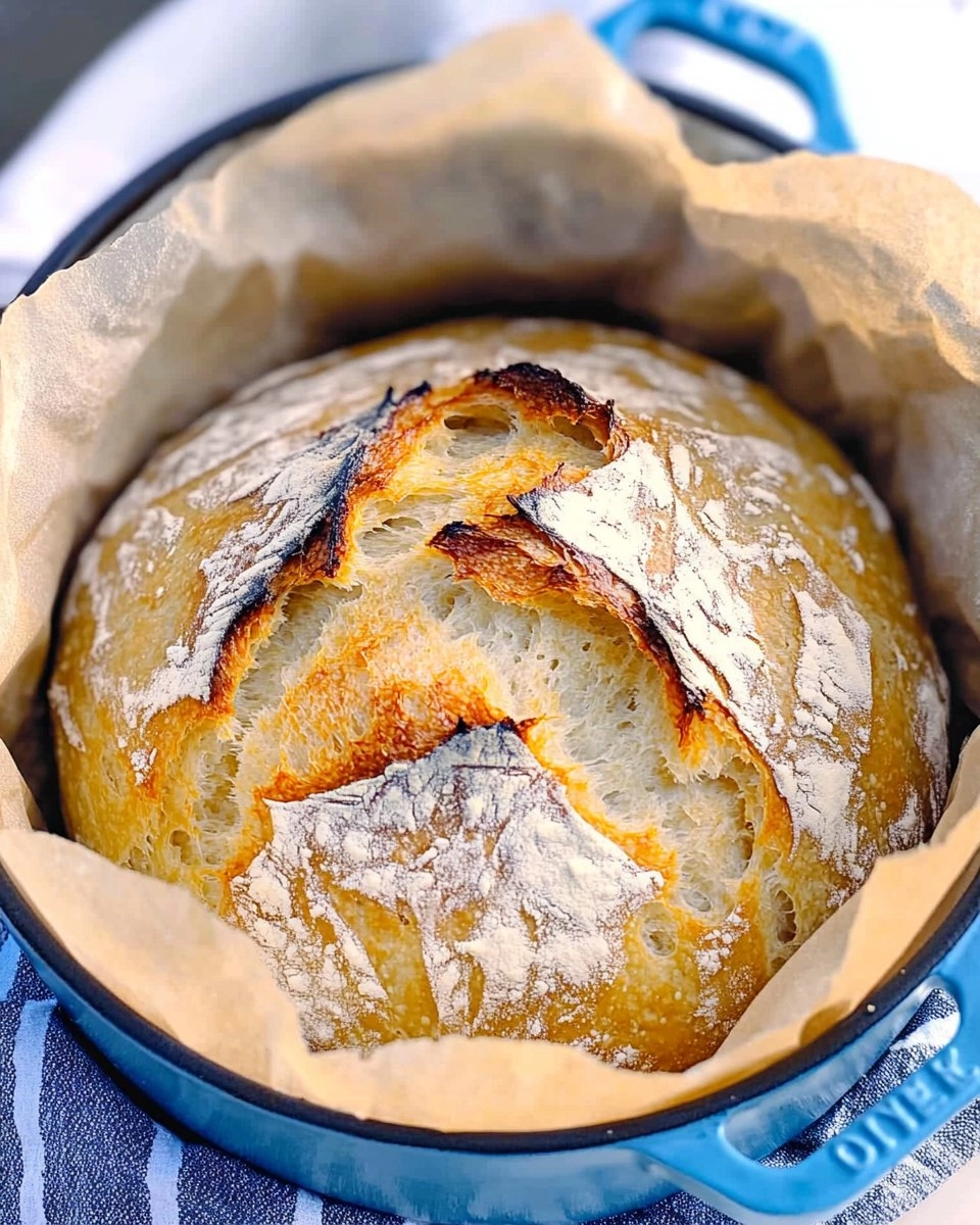 Dutch Oven No-Knead Crusty Bread (Perfect with Any Stew) 80 Dutch Oven No-Knead Crusty Bread (Perfect with Any Stew)