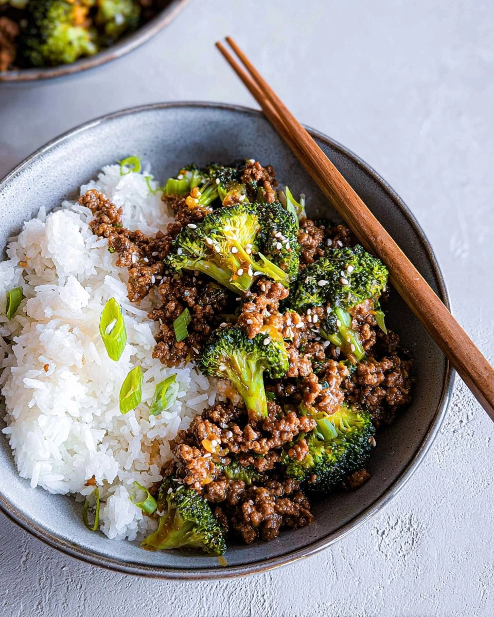Easy Ground Beef and Broccoli 112 Easy Ground Beef and Broccoli