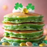 Fluffy-St.-Patricks-Day-Green-Buttermilk-Pancakes-Recipe