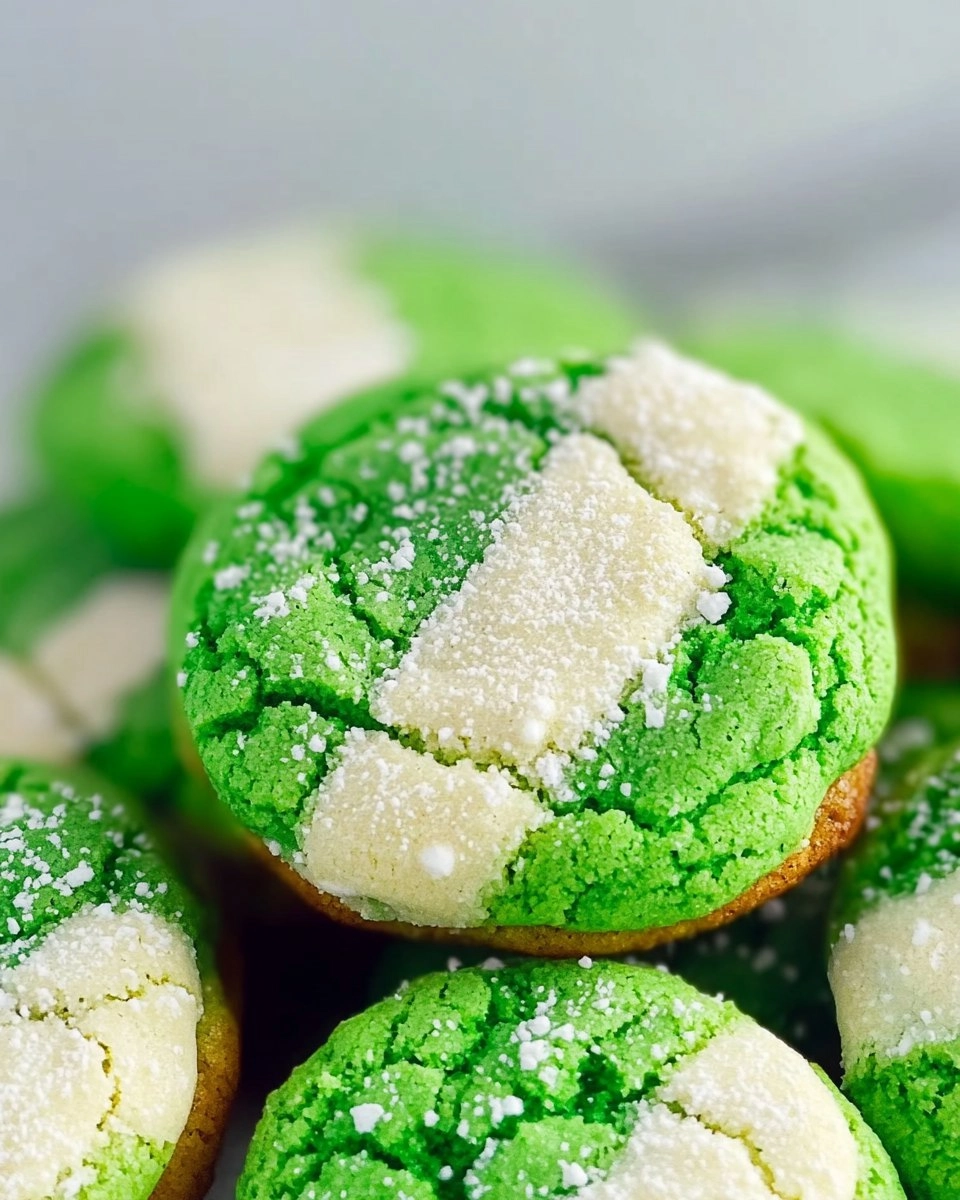 Green Cake Mix Cookies