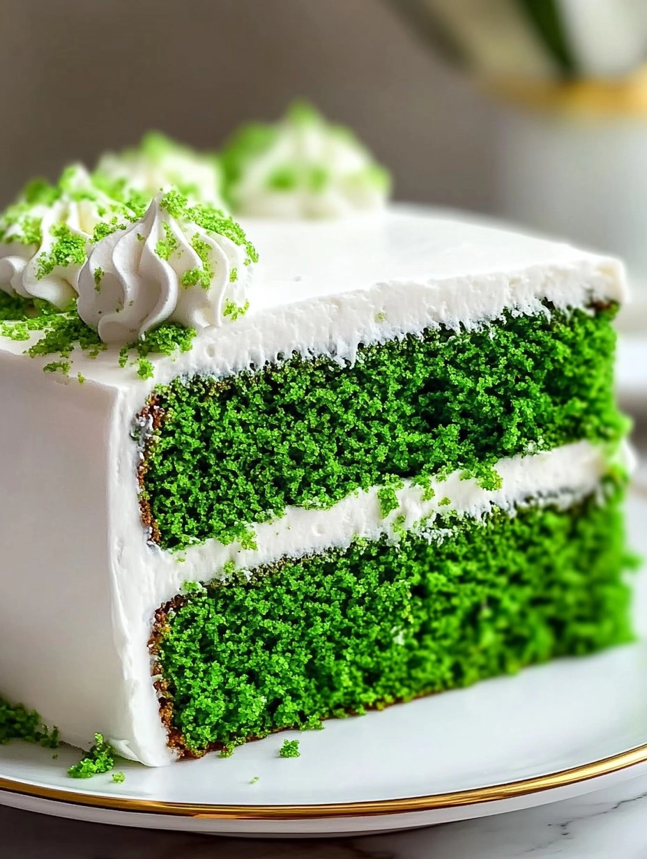 Green Velvet Cake 171 Green Velvet Cake