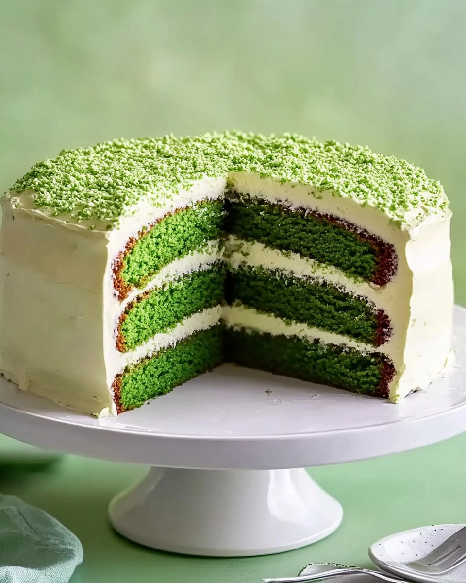 Green Velvet Cake 172 Green Velvet Cake