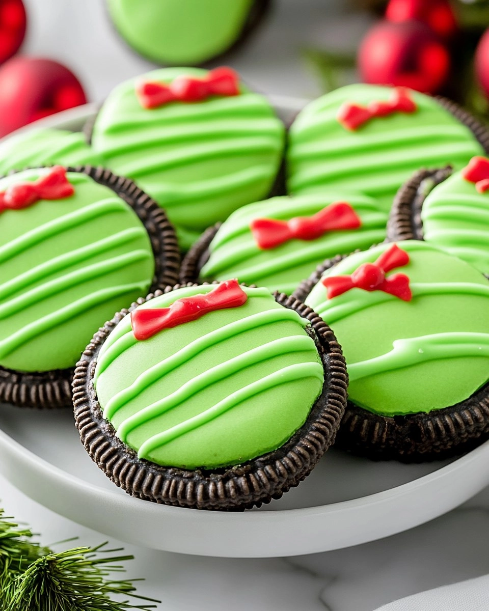 Grinch Oreos