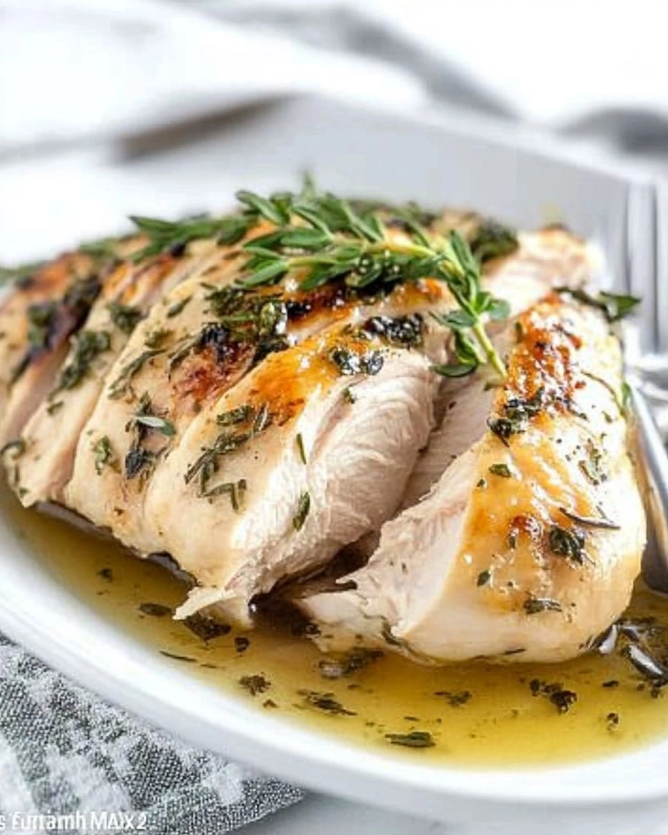 Herb Roasted Chicken Breast | Easy Spring Dinner