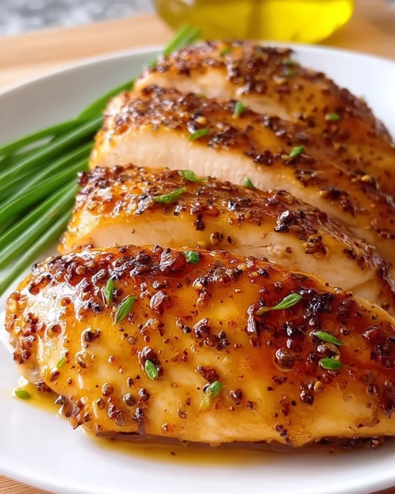 Honey-Dijon-Garlic-Chicken-Breasts-Recipe-Easy-Dinner-idea-Recipe