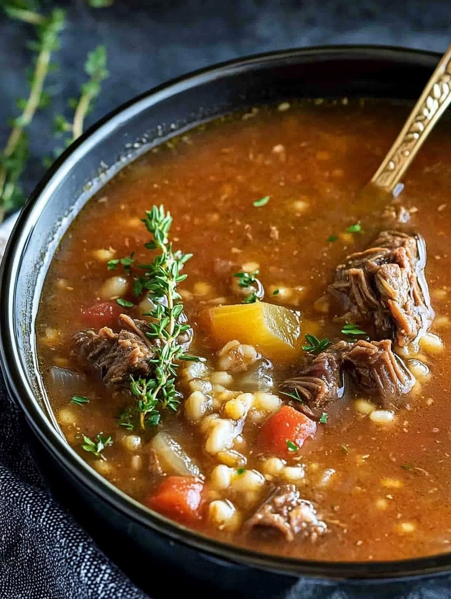 Instant Pot Beef & Barley Soup (Hearty and Freezer-Friendly) 121 Instant Pot Beef & Barley Soup (Hearty and Freezer-Friendly)