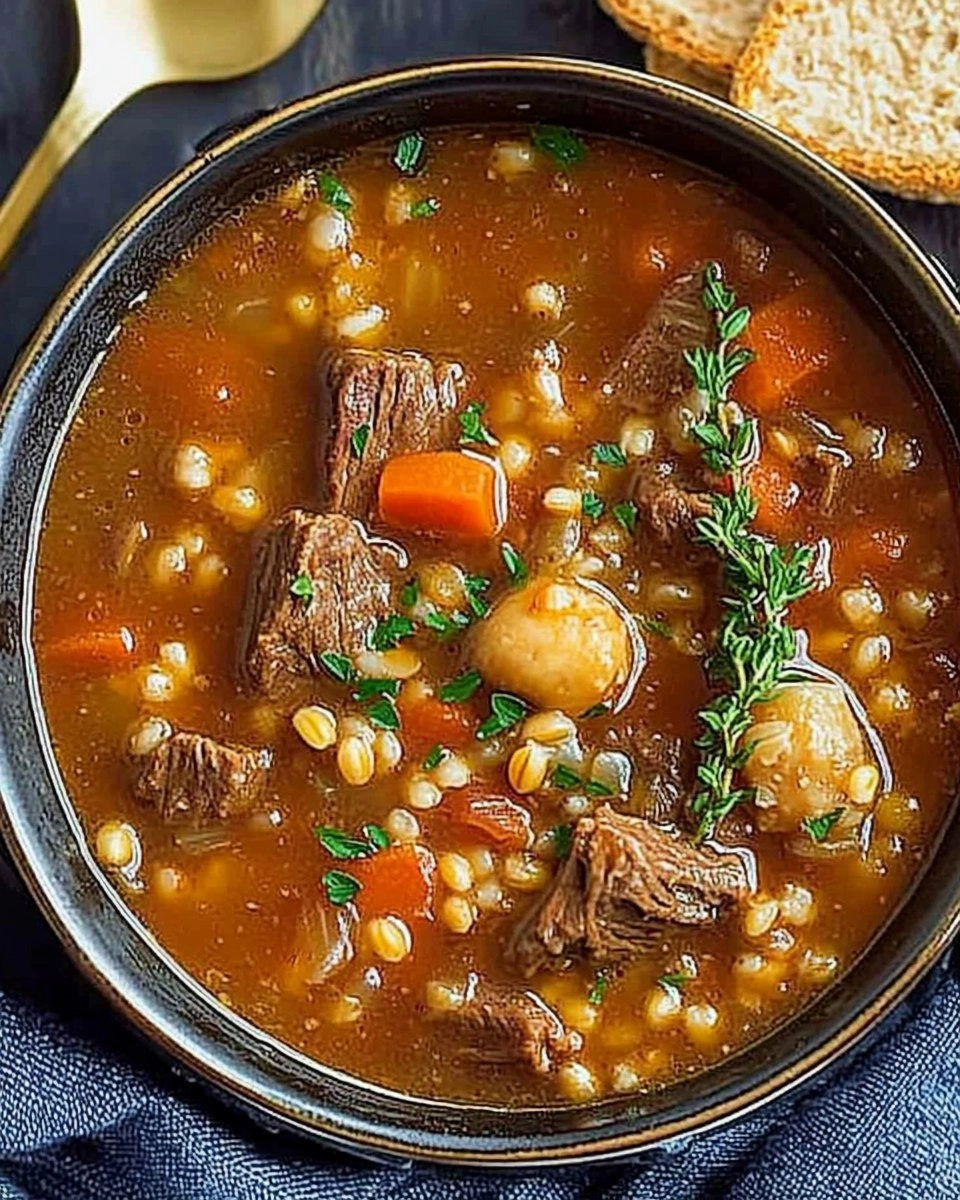 Instant Pot Beef & Barley Soup (Hearty and Freezer-Friendly) 122 Instant Pot Beef & Barley Soup (Hearty and Freezer-Friendly)