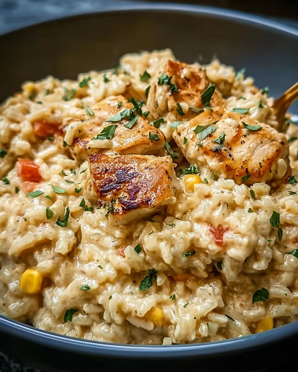 Instant Pot Creamy Chicken and Rice