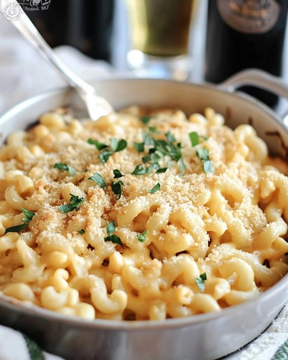 Irish Cheddar & Stout Mac and Cheese Bake 105 Irish Cheddar & Stout Mac and Cheese Bake