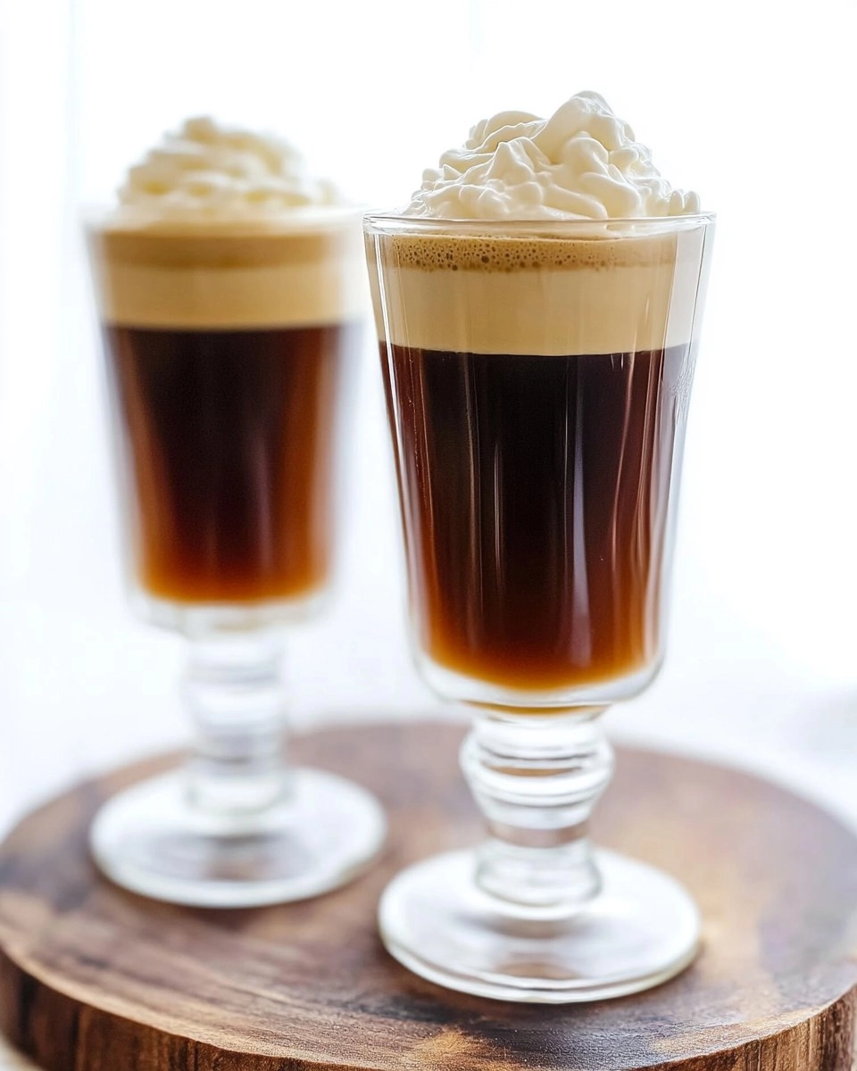 Irish Coffee with Whipped Cream (Hot or Iced Version) 52 Irish Coffee with Whipped Cream (Hot or Iced Version)