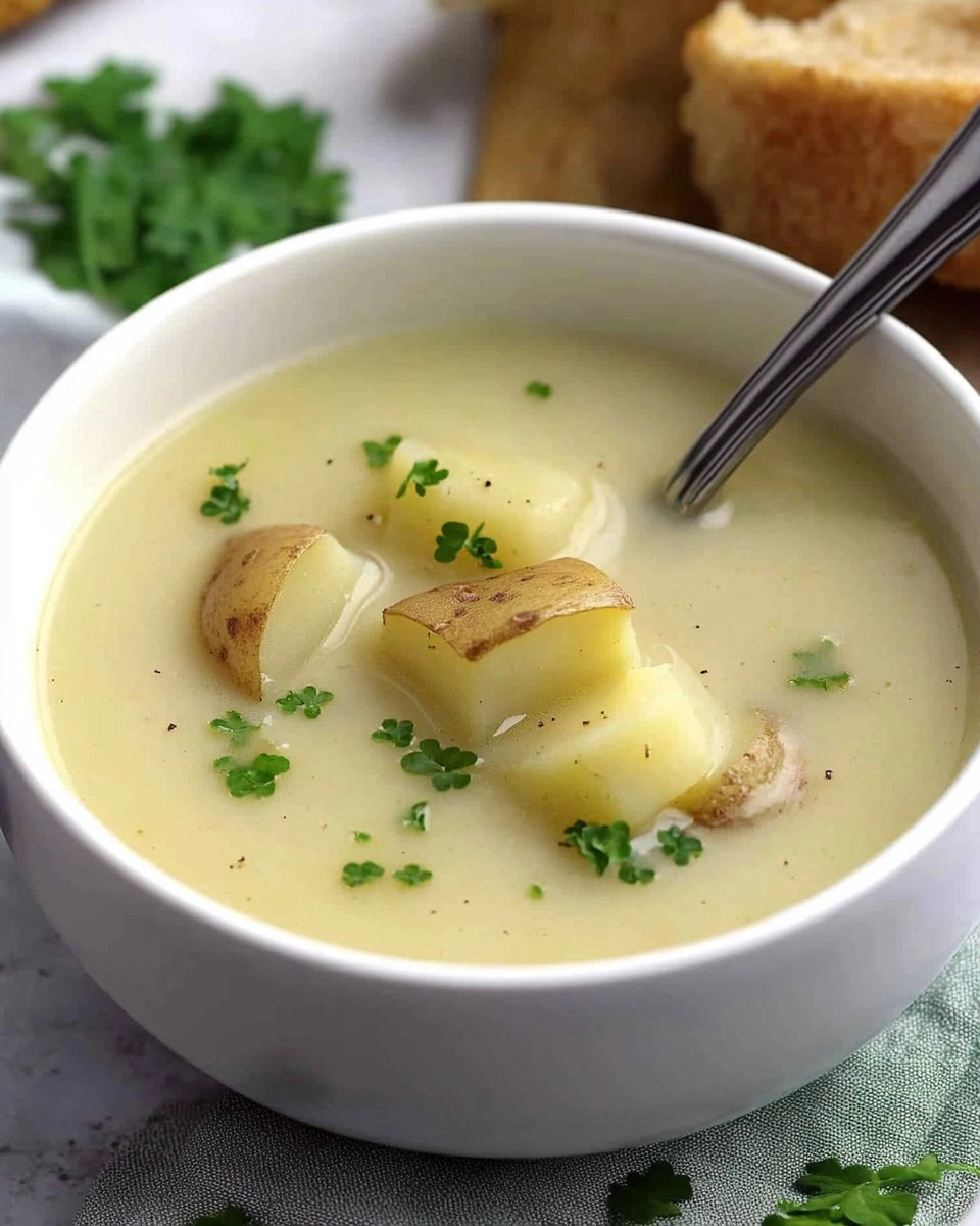 Irish Potato Soup | Creamy St Patrick's Day Soup
