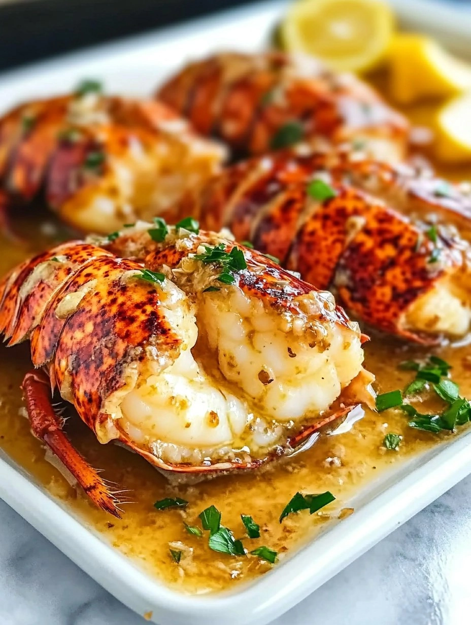 Lobster Tail in Irresistible Garlic Butter