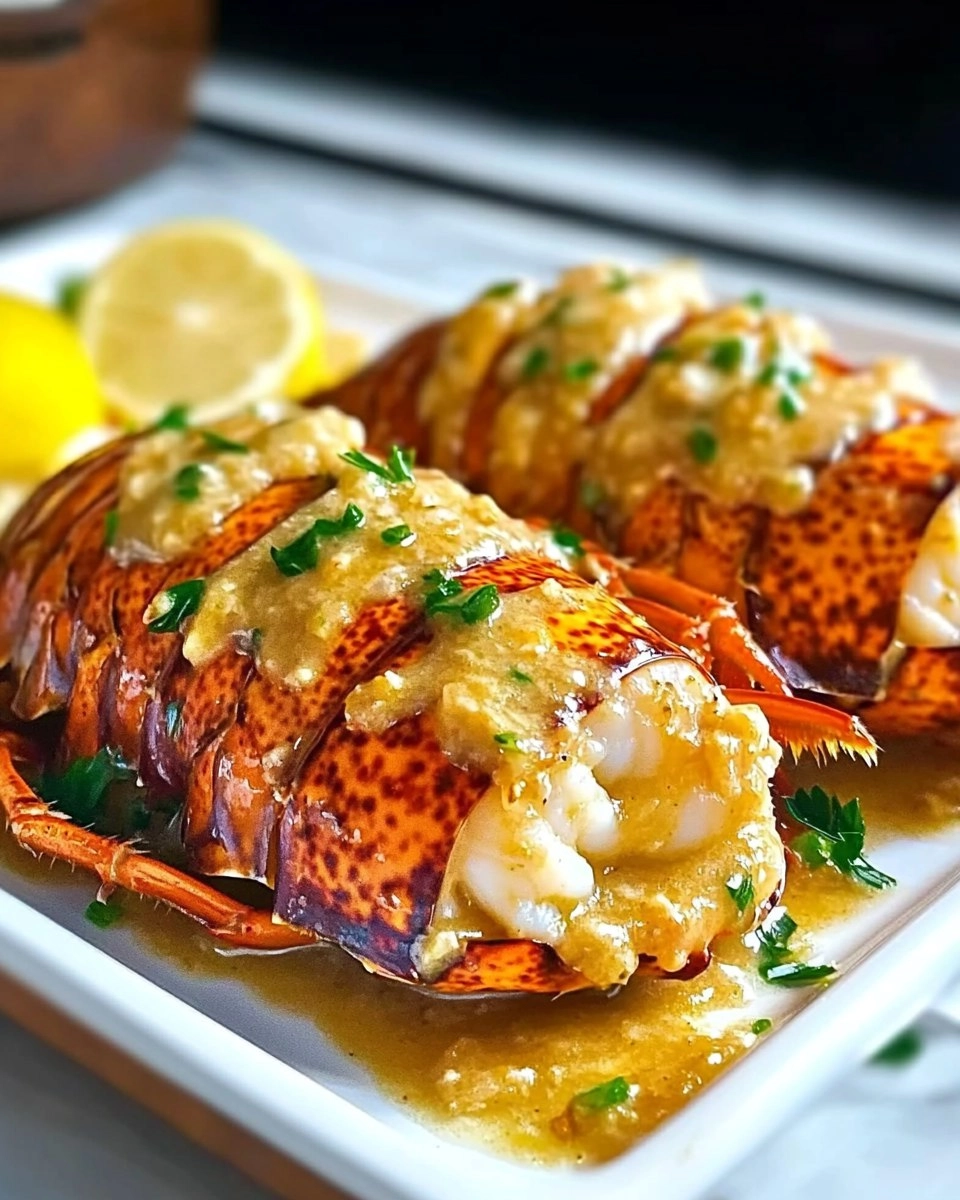 Lobster Tail in Irresistible Garlic Butter