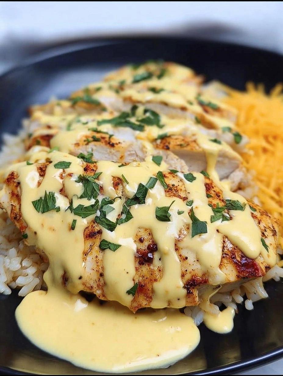 Mexican Chicken with Cheese Sauce