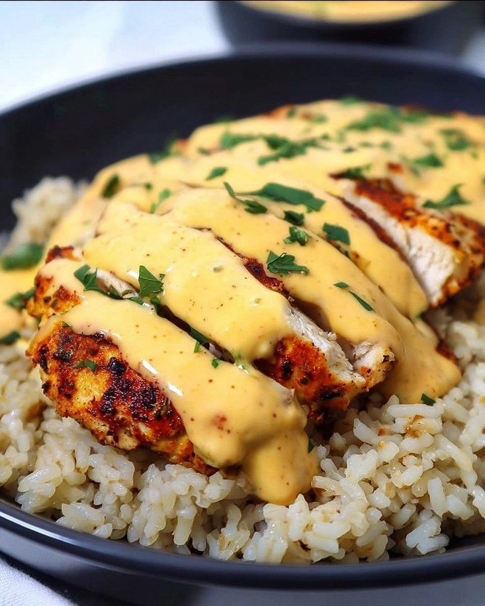 Mexican Chicken with Cheese Sauce