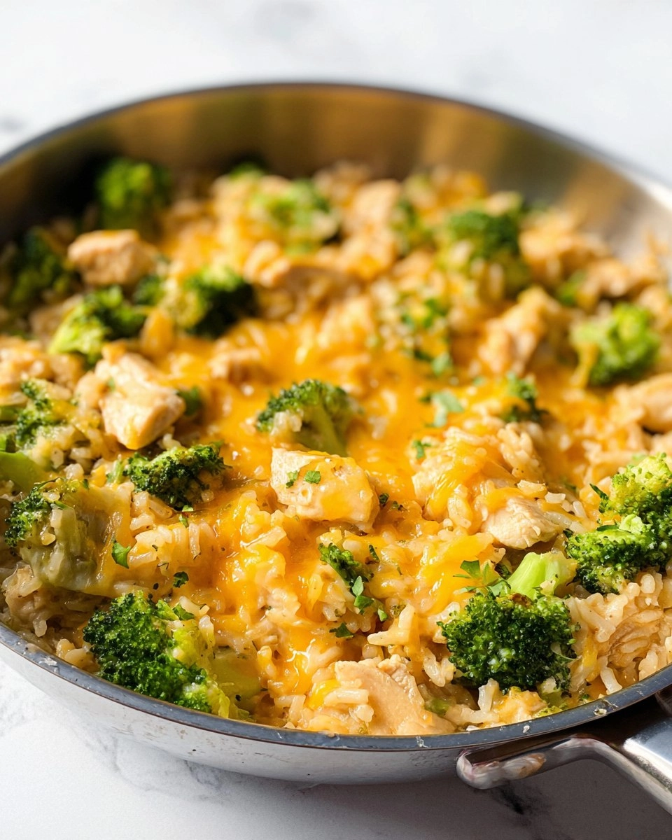 One Pan Cheesy Chicken Broccoli and Rice 122 One Pan Cheesy Chicken Broccoli and Rice