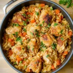 One Pot Chicken and Rice | Creamy Comfort Meal 103 One-Pot-Chicken-and-Rice-Creamy-Comfort-Meal-Recipe