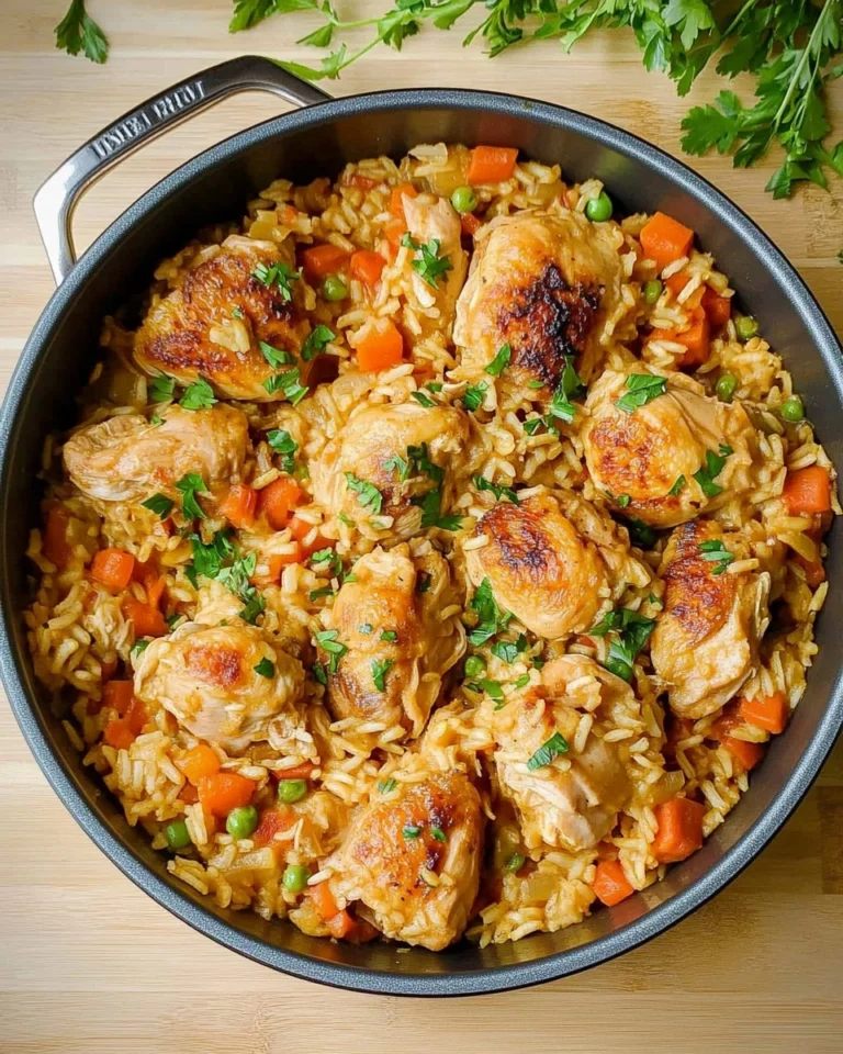 One-Pot-Chicken-and-Rice-Creamy-Comfort-Meal-Recipe