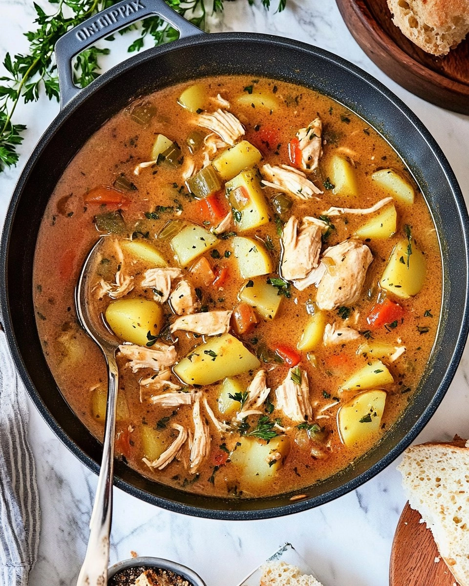 One-Pot Creamy Chicken & Potato Stew (Stovetop or Slow Cooker) 125 One-Pot Creamy Chicken & Potato Stew (Stovetop or Slow Cooker)