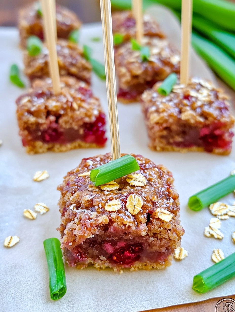 Raspberry Oat Bars 126 Raspberry Oat Bars