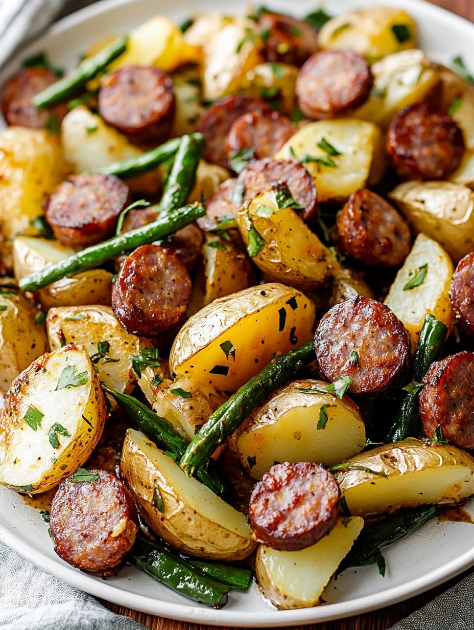 Sausage and Potato Sheet Pan Dinner | Easy One-Pan Meal