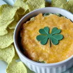 Shamrock Spinach Artichoke Dip with Green Tortilla Chips 103 Shamrock-Spinach-Artichoke-Dip-with-Green-Tortilla-Chips-Recipe