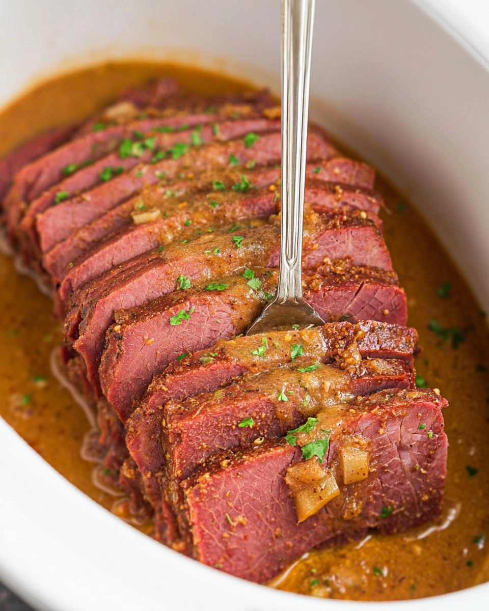Slow Cooker Maple Mustard Corned Beef 70 Slow Cooker Maple Mustard Corned Beef