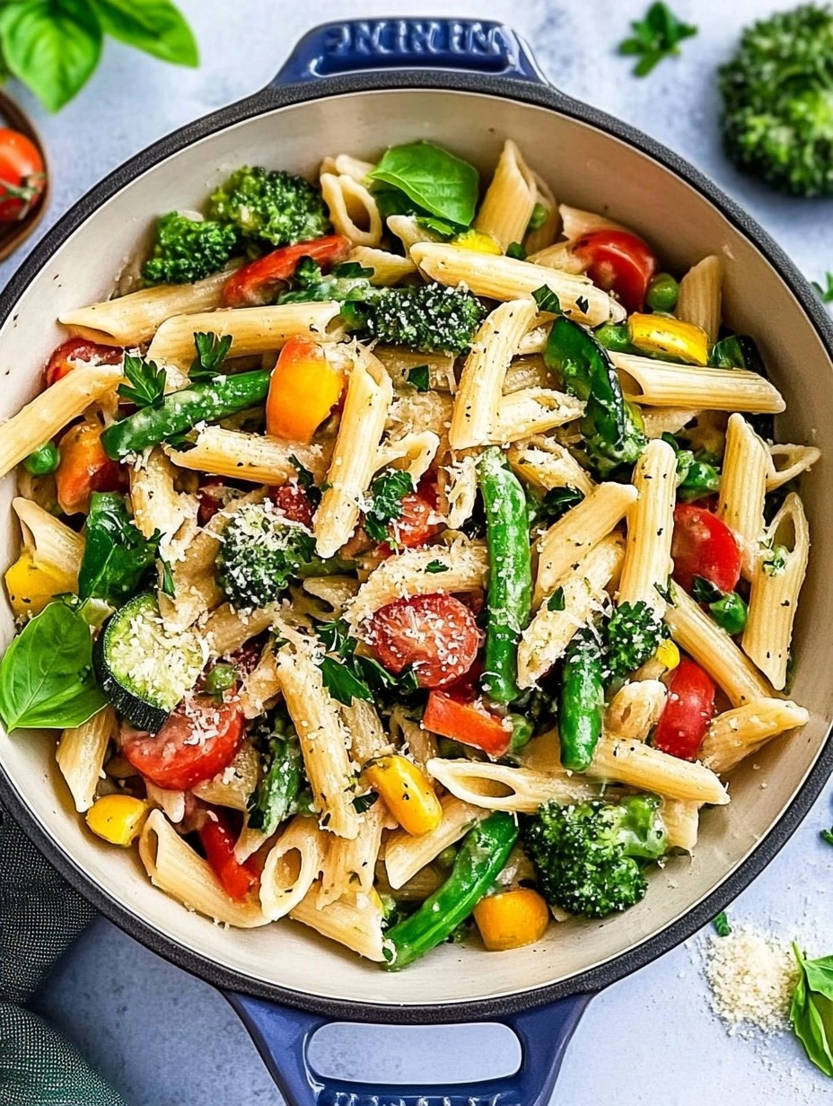 Spring Pasta Primavera | Fresh Vegetable Pasta with Light Sauce 146 Spring Pasta Primavera | Fresh Vegetable Pasta with Light Sauce
