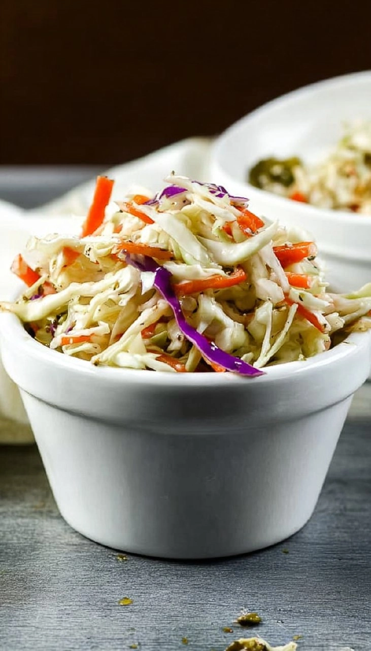 Tangy Vinegar Coleslaw (No Mayo, Summer-Ready) 62 Tangy Vinegar Coleslaw (No Mayo, Summer-Ready)