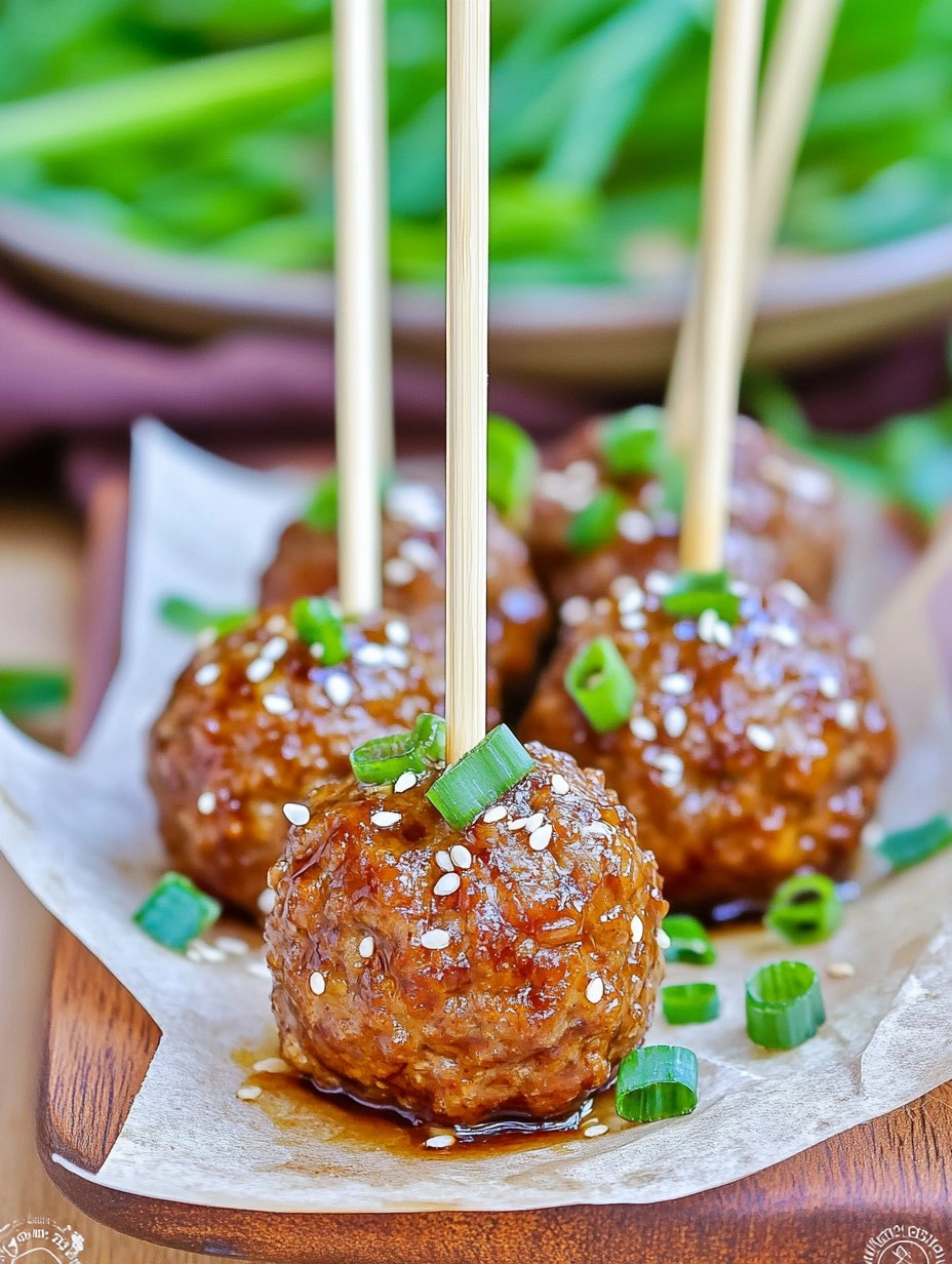 Teriyaki Meatballs