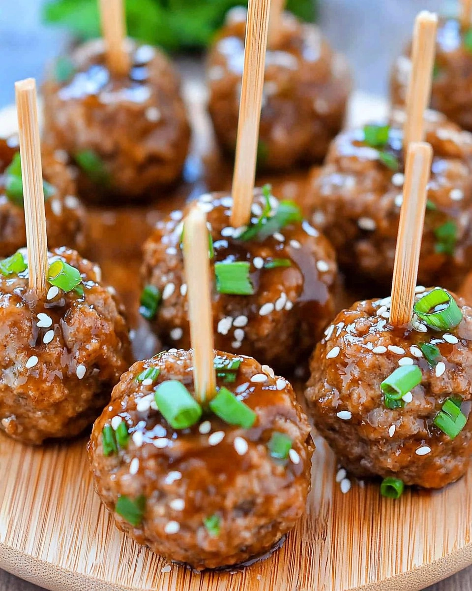 Teriyaki Meatballs