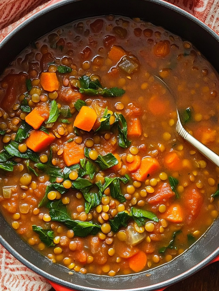 The Best Lentil Soup (Not Watery)