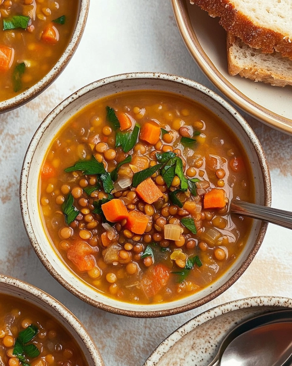 The Best Lentil Soup (Not Watery)
