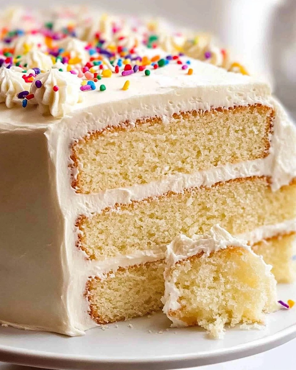 Vanilla Cake | Easy Homemade Vanilla Layer Cake